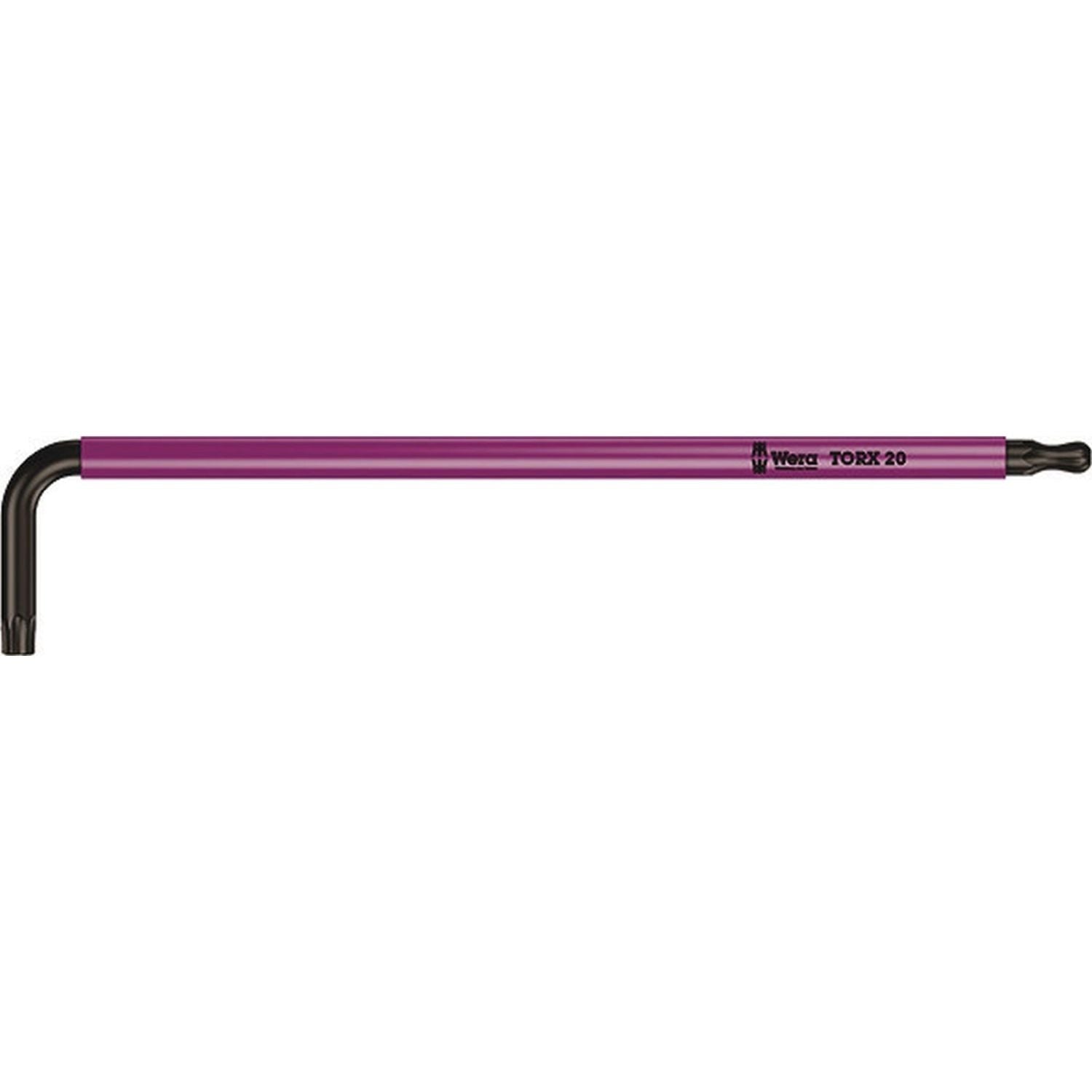 Wera 967 Spkl Torx Bo L-Key Multicolour, Torx 15x90-mm.