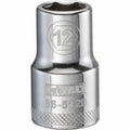 DeWalt 1/2-in. Drive 12 mm 6-Point Socket with Knurled Ring (DWMT86512OSP)
