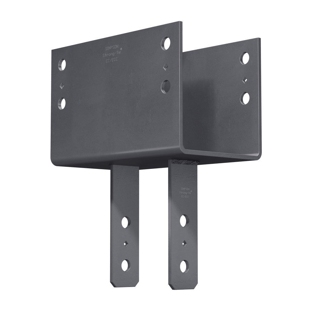 Simpson Strong-Tie CC7 1/8-6 CC Column Cap for 7-in. Beam, 6x Post
