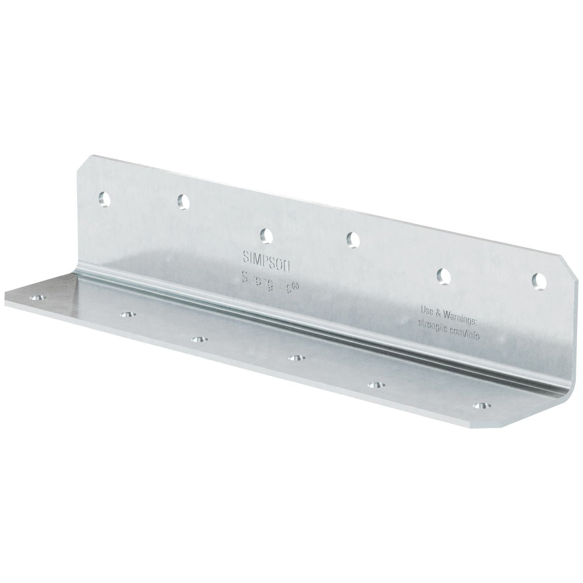 Simpson Strong-Tie ML210SS ML 2-in. x 10-in. 12-Gauge Stainless-Steel Medium L Angle