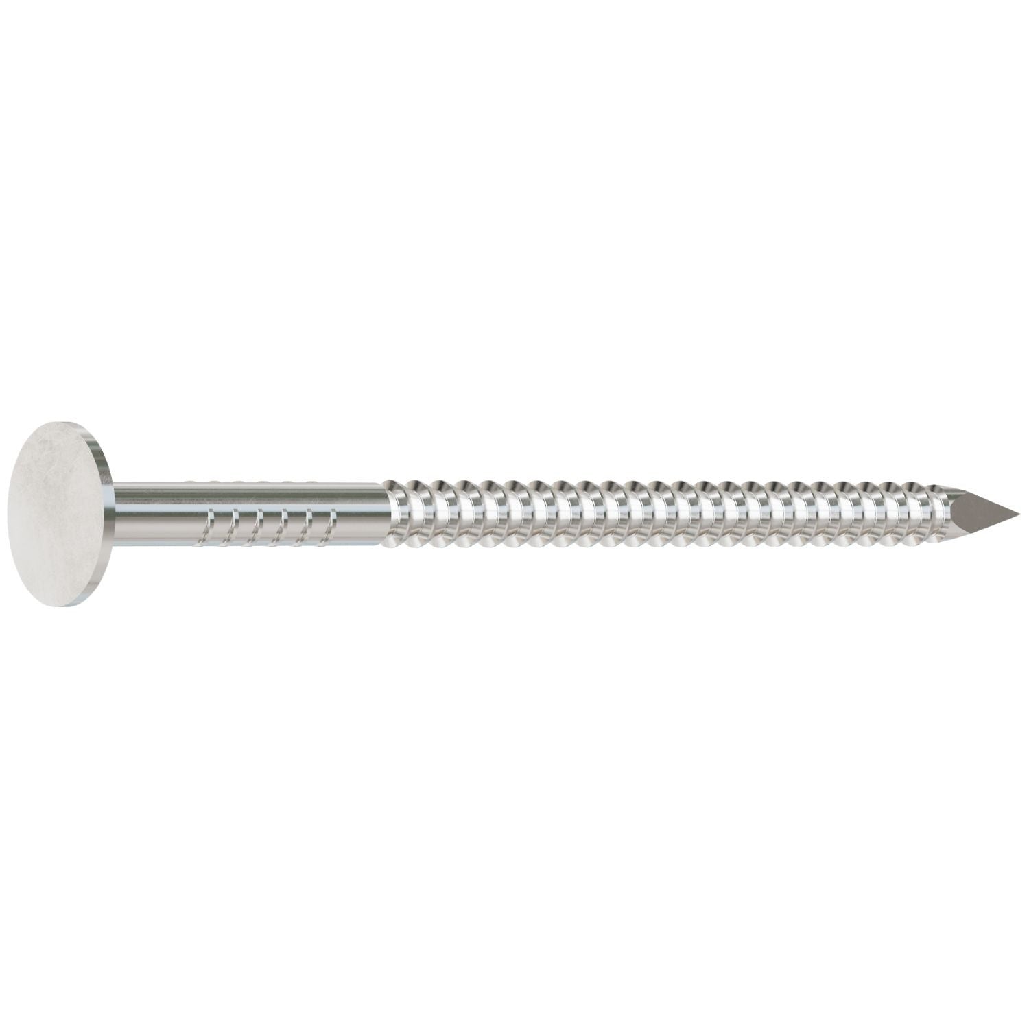 Simpson Strong-Tie S810ARNB Roofing Nail, Annular Ring Shank, 2-1/2-in. x .131-in. Type 304 Stainless Steel, 25-lb.