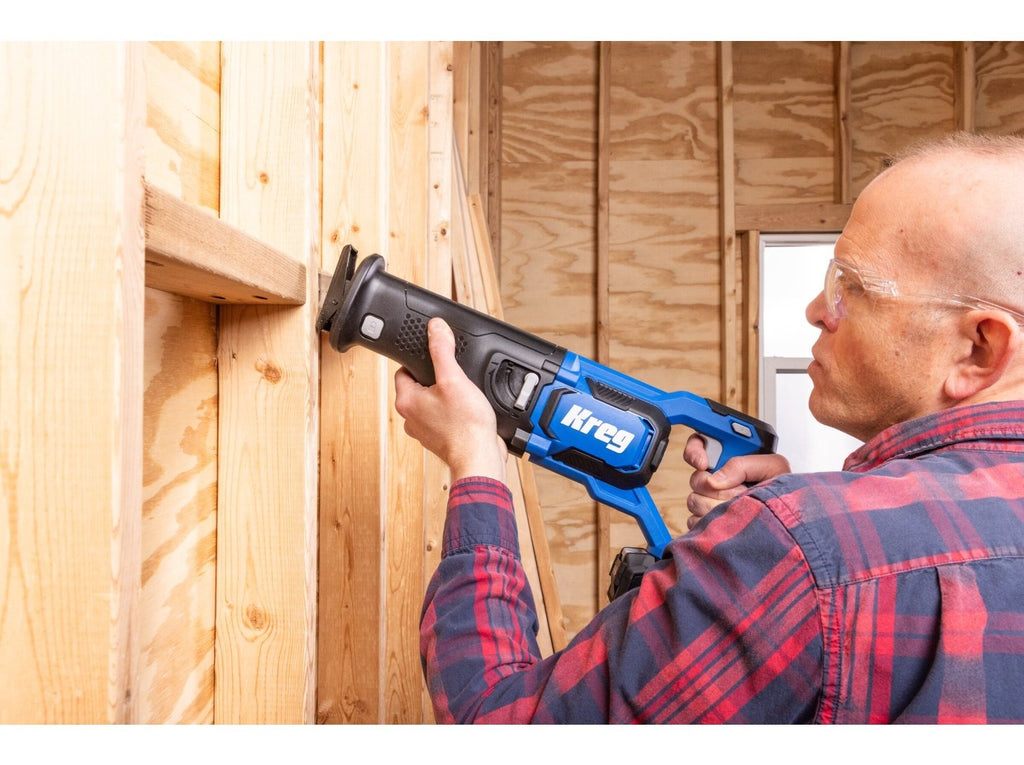 Kreg 20V Cordless Ionic Drive Reciprocating Saw, Tool Only (KPTRC100B)
