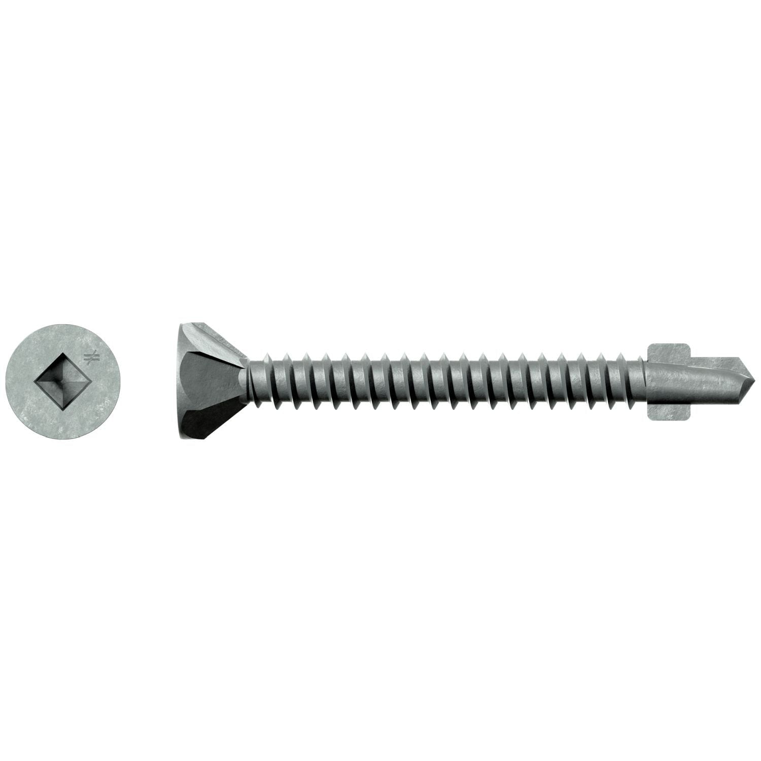 Simpson Strong-Tie CBSDQ158S CBSDQ Sheathing-to-CFS Screw (Collated), #8 x 1-5/8-in. #2 Square Undersized, 1500-Pack