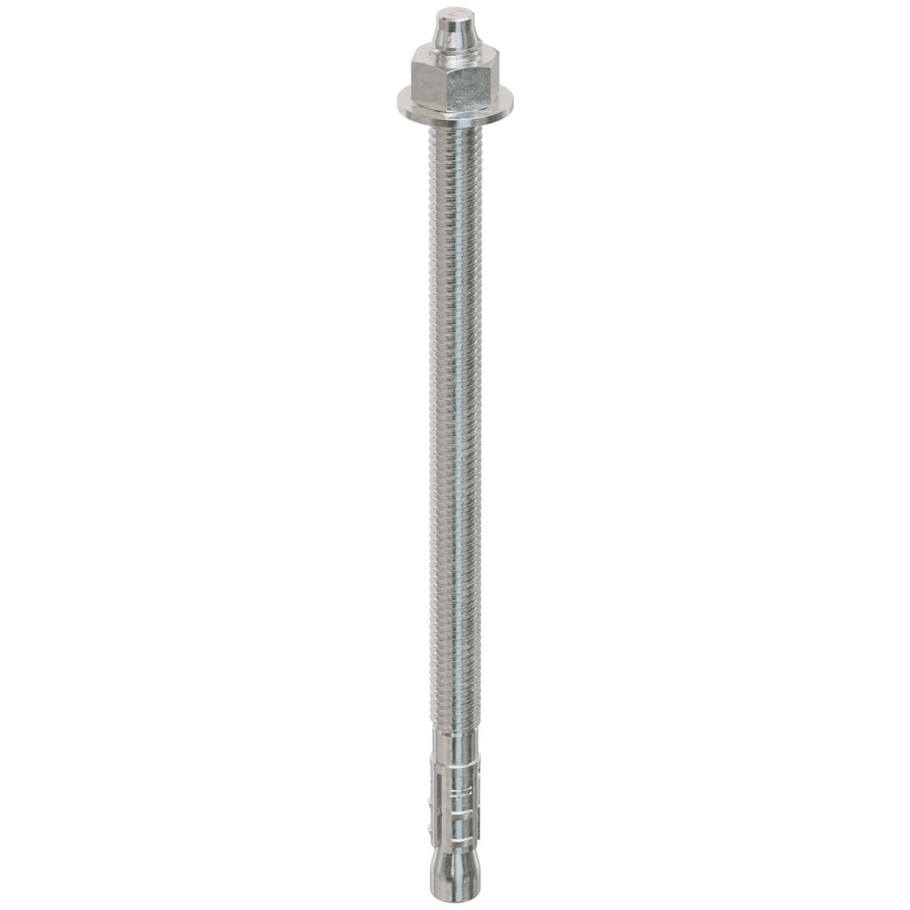 Simpson Strong-Tie STB2-37700S6F50 Strong-Bolt 2, 3/8-in. x 7-in. Type 316 Stainless-Steel Wedge Anchor, Fully Assembled, 50-Pack