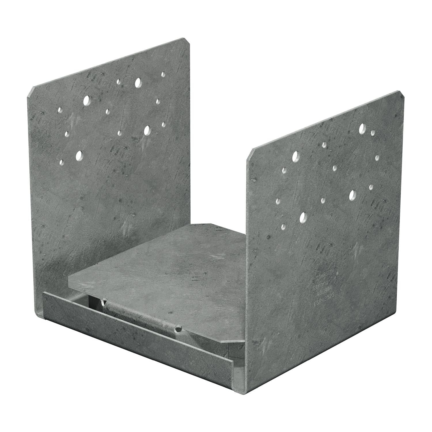 Simpson Strong-Tie ABU88RHDG ABU Hot-Dip Galvanized Adjustable Standoff Post Base for 8x8 Rough