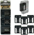 StealthMounts Battery Mounts for Flex 24V Black, 6-Pack
