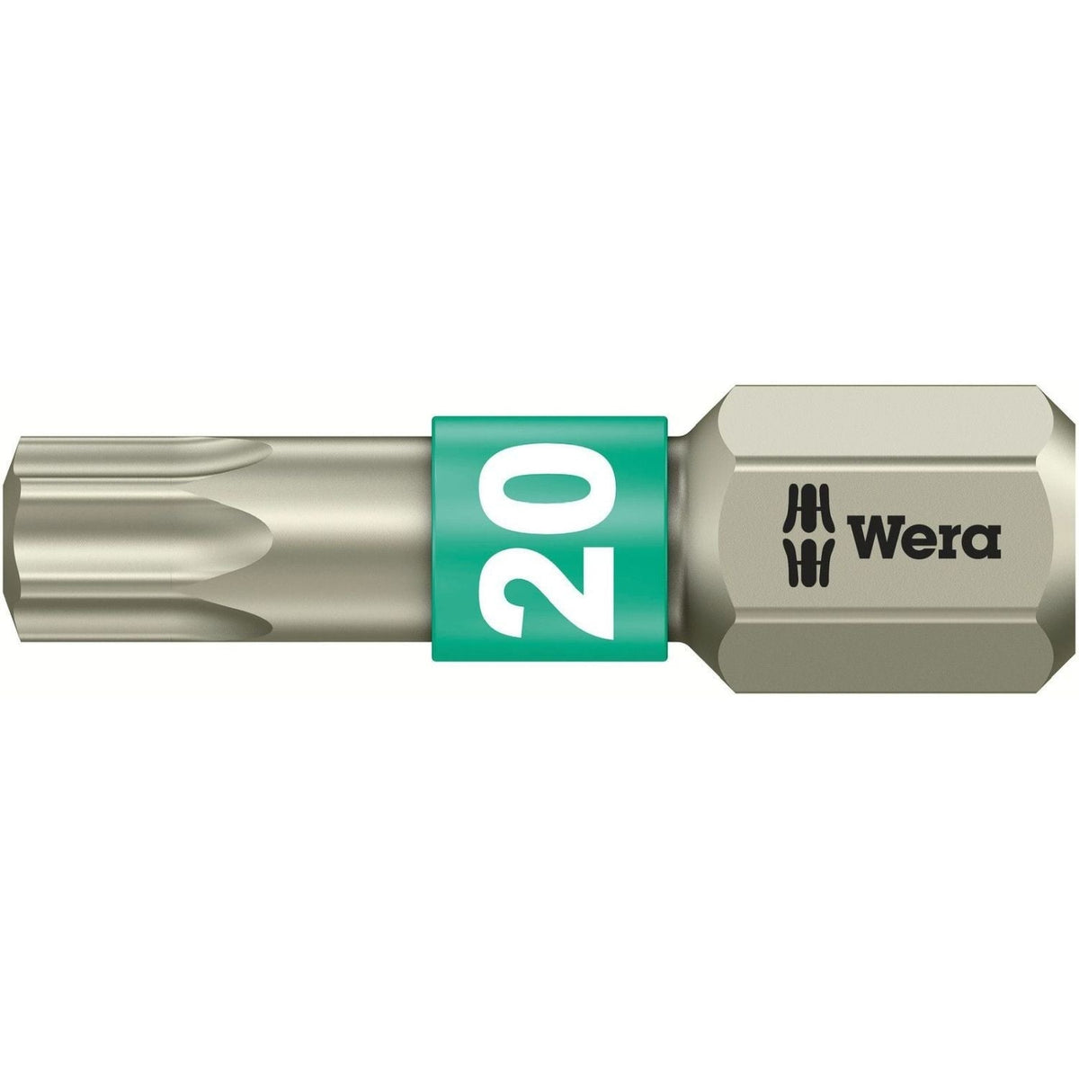 Wera 3867/1 Ts Torx Bit, Stainless, Torx 20x25-mm.