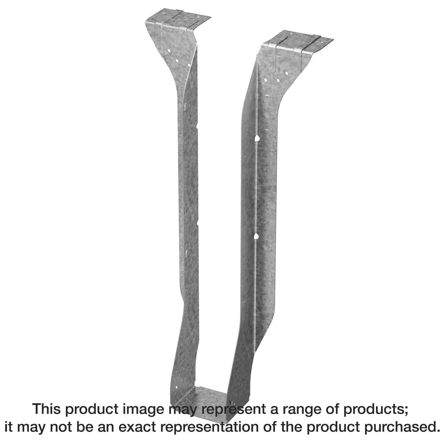 Simpson Strong-Tie HIT424 HIT Galvanized Top-Flange Joist Hanger for 3-1/2-in. x 24-in. Engineered Wood