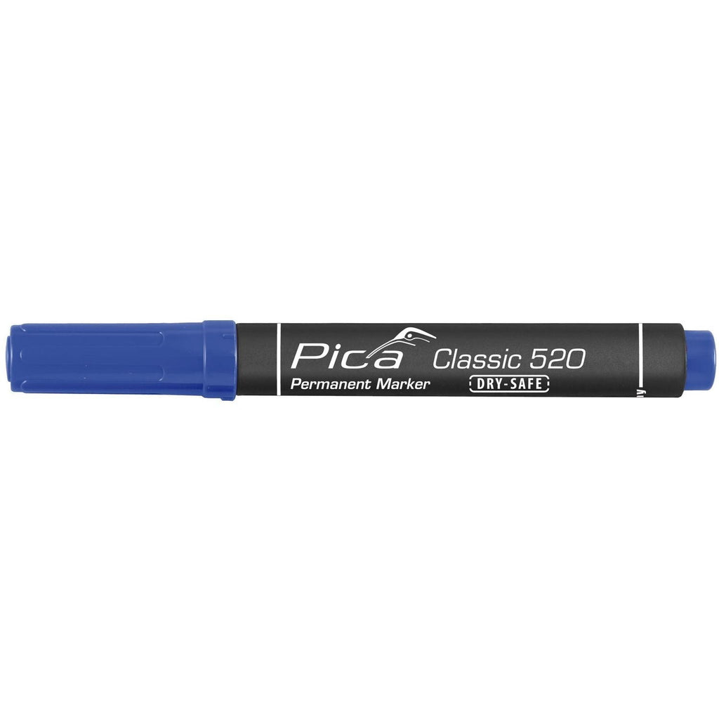 Pica 520/41 Blue Permanent Marker, 1-Pack