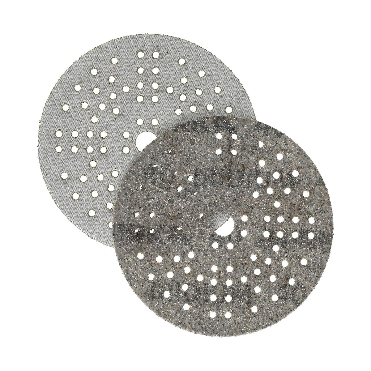 Mirka Iridium 5-in. 40 Grit Hook and Loop Sanding Discs, 50-Pack Multi-Hole (24-5MH-040)