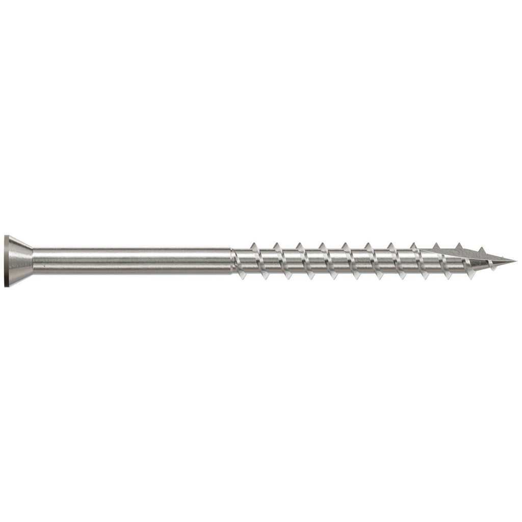 Simpson Strong-Tie S07225FTBGR Trim-Head Screw, 6-Lobe Drive, #7 x 2-1/4-in. T15 Type 305, Gray, 1750-Pack