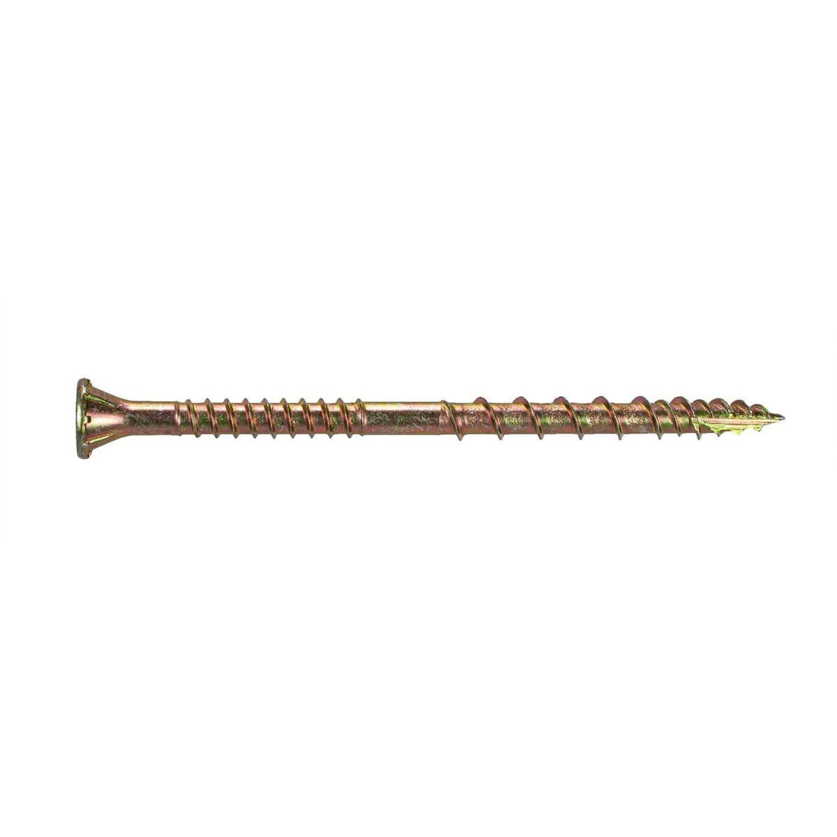 Simpson Strong-Tie CSVZ3R70 Strong-Drive CSV Construction Screw, #10 x 3-in. T25, Flat Head, Yellow Zinc, 70-Pack
