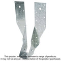 Simpson Strong-Tie THA29 THA 9-11/16-in. Galvanized Adjustable Hanger for 2x Truss