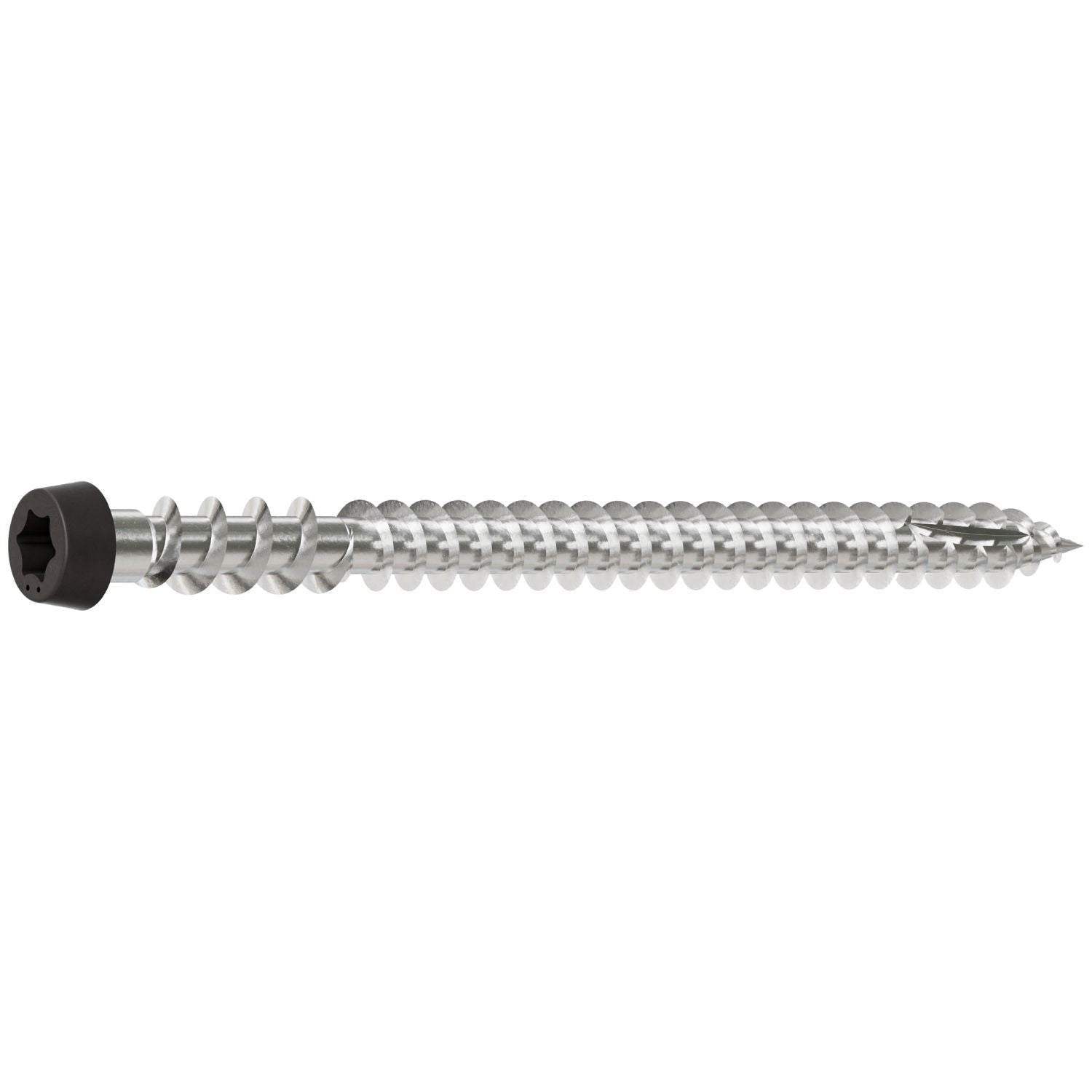 Simpson Strong-Tie DCU234MB305GR04 Deck-Drive DCU COMPOSITE Screw, #10 x 2-3/4-in. T20, Type 305, Gray 04, 1750-Pack