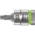 Wera 8767 A Torx Zyklop Bit Socket, 1/4-in. Drive, Torx 10x28-mm.