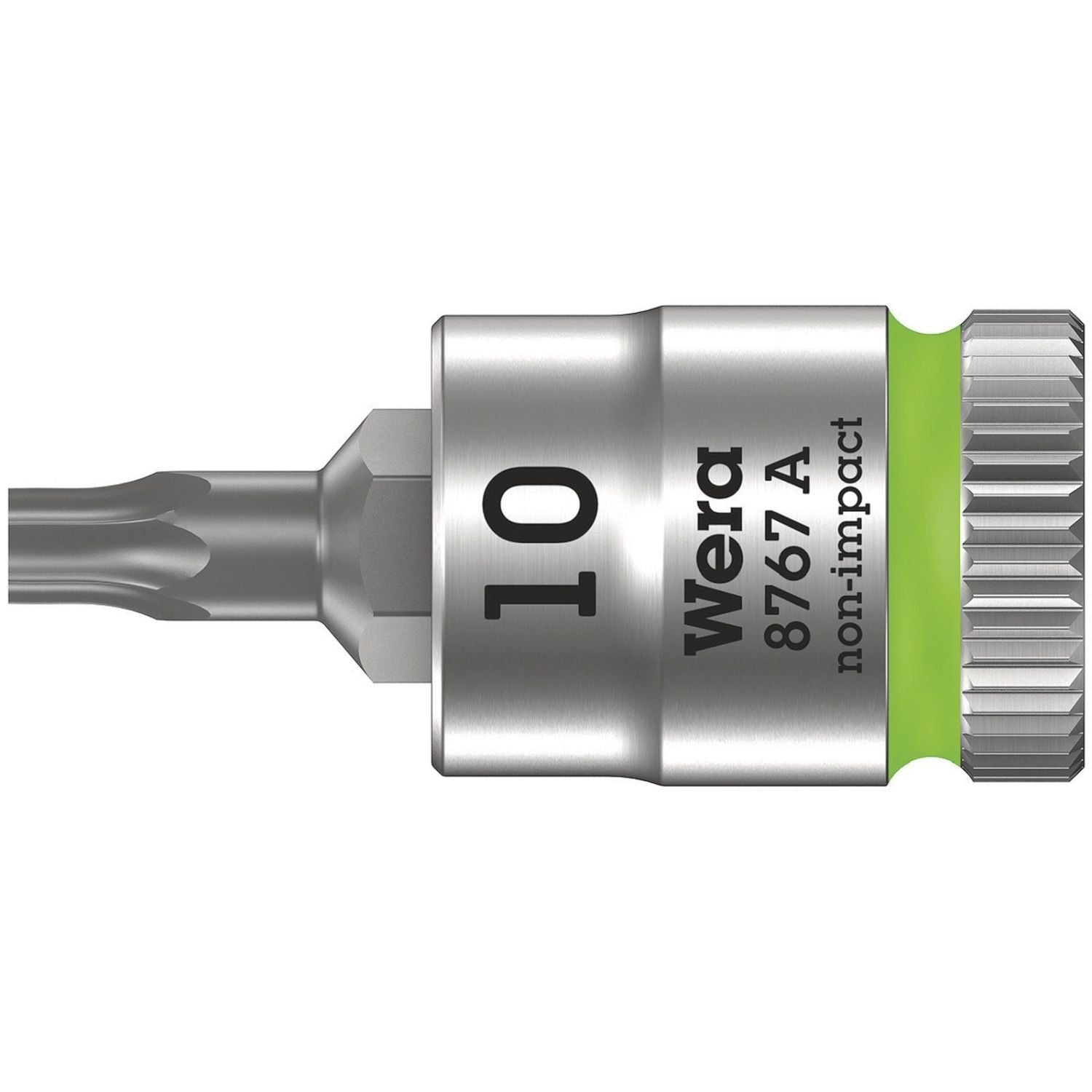 Wera 8767 A Torx Zyklop Bit Socket, 1/4-in. Drive, Torx 10x28-mm.