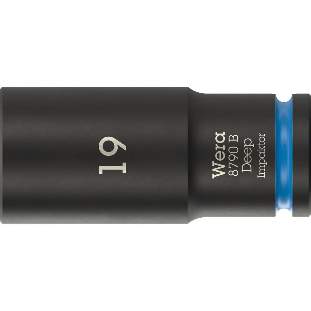 Wera 8790 B Impaktor Deep Socket With 3/8-in. Drive, 19x63-mm.