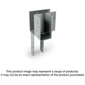 Simpson Strong-Tie ECCLLQ444SDS ECCLLQ L-Shape End Column Cap for 4x Beams, 4x Post w/ SDS Screws, Skewed Left