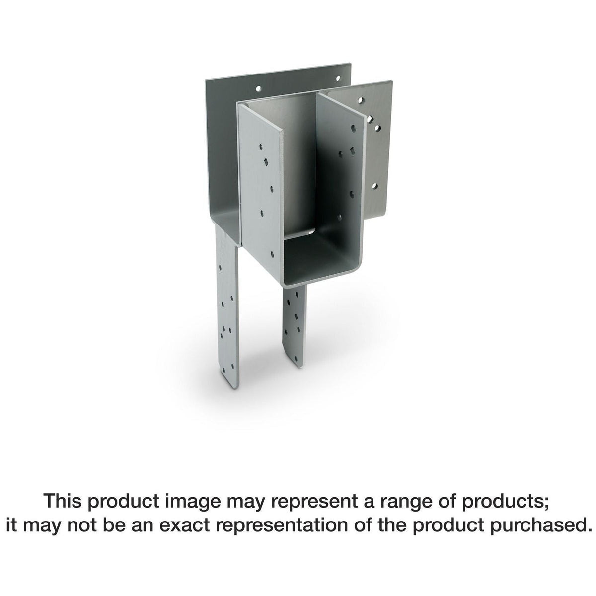 Simpson Strong-Tie ECCLLQ444SDS ECCLLQ L-Shape End Column Cap for 4x Beams, 4x Post w/ SDS Screws, Skewed Left