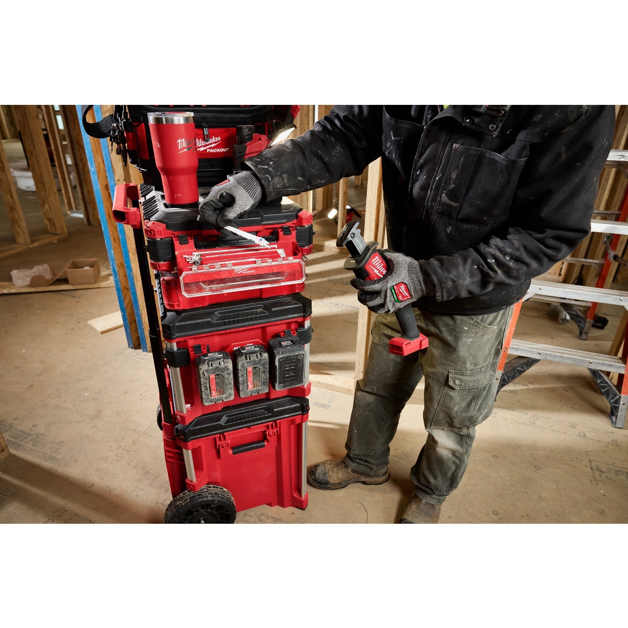 Milwaukee 48-22-8612 PACKOUT Tool Box Accessory Case Attachment