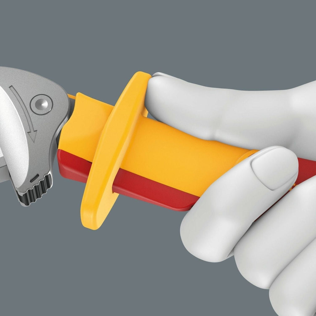 Wera 6004 Joker VDE M Vde-insulated, Self-Setting Spanner, 13; 14; 15; 16x1/2; 17/32; 9/16; 19/32; 5/8-in.x190-mm.