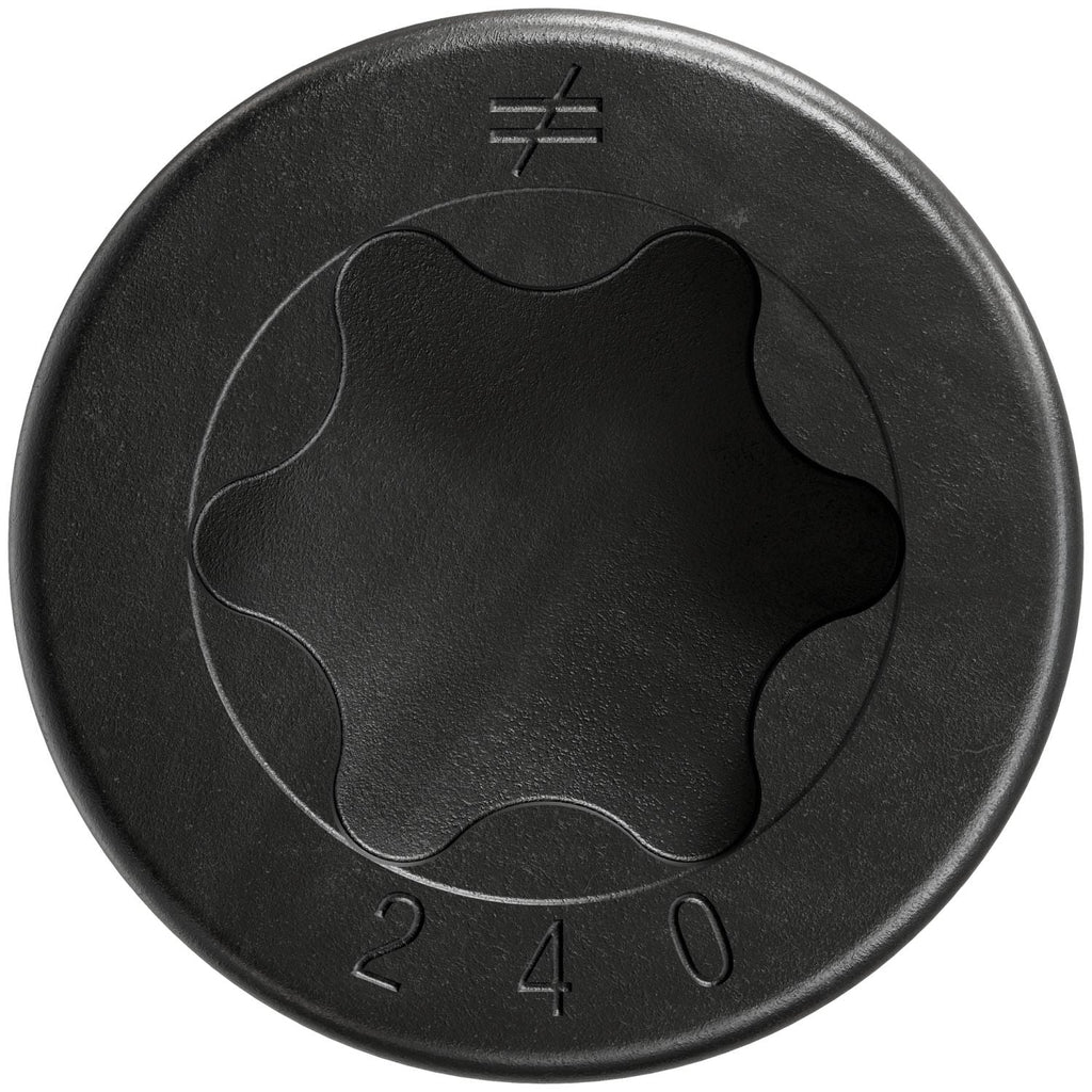 Simpson Strong-Tie SDCFC10X240-R25 Strong-Drive SDCFC TIMBER-CFC Screw, 0.390-in. x 9-1/2-in. T50, E-Coat, 25-Pack