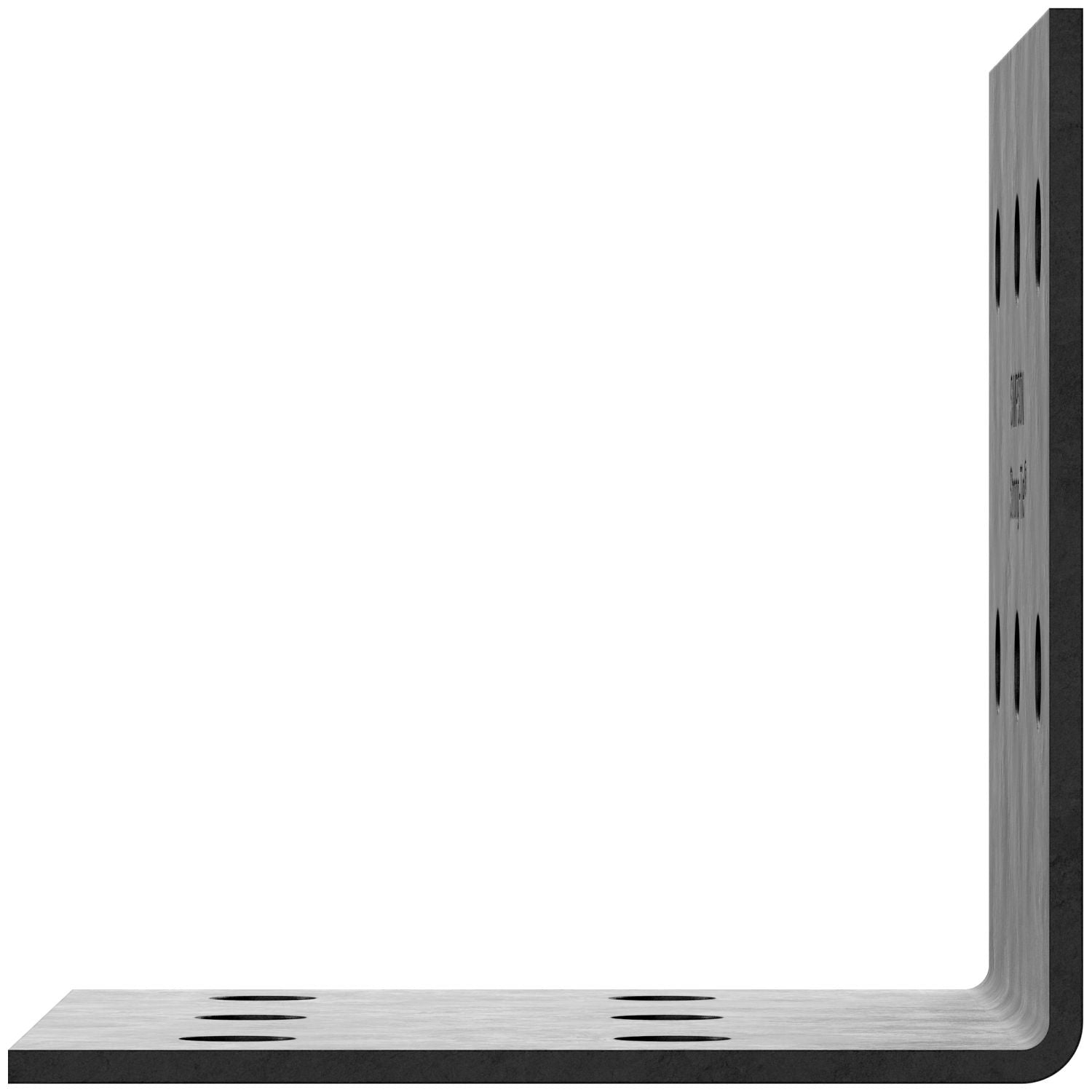 Simpson Strong-Tie HL79PC HLPC 7-1/4-in. x 9-in. Black Powder-Coated Ornamental Heavy Angle