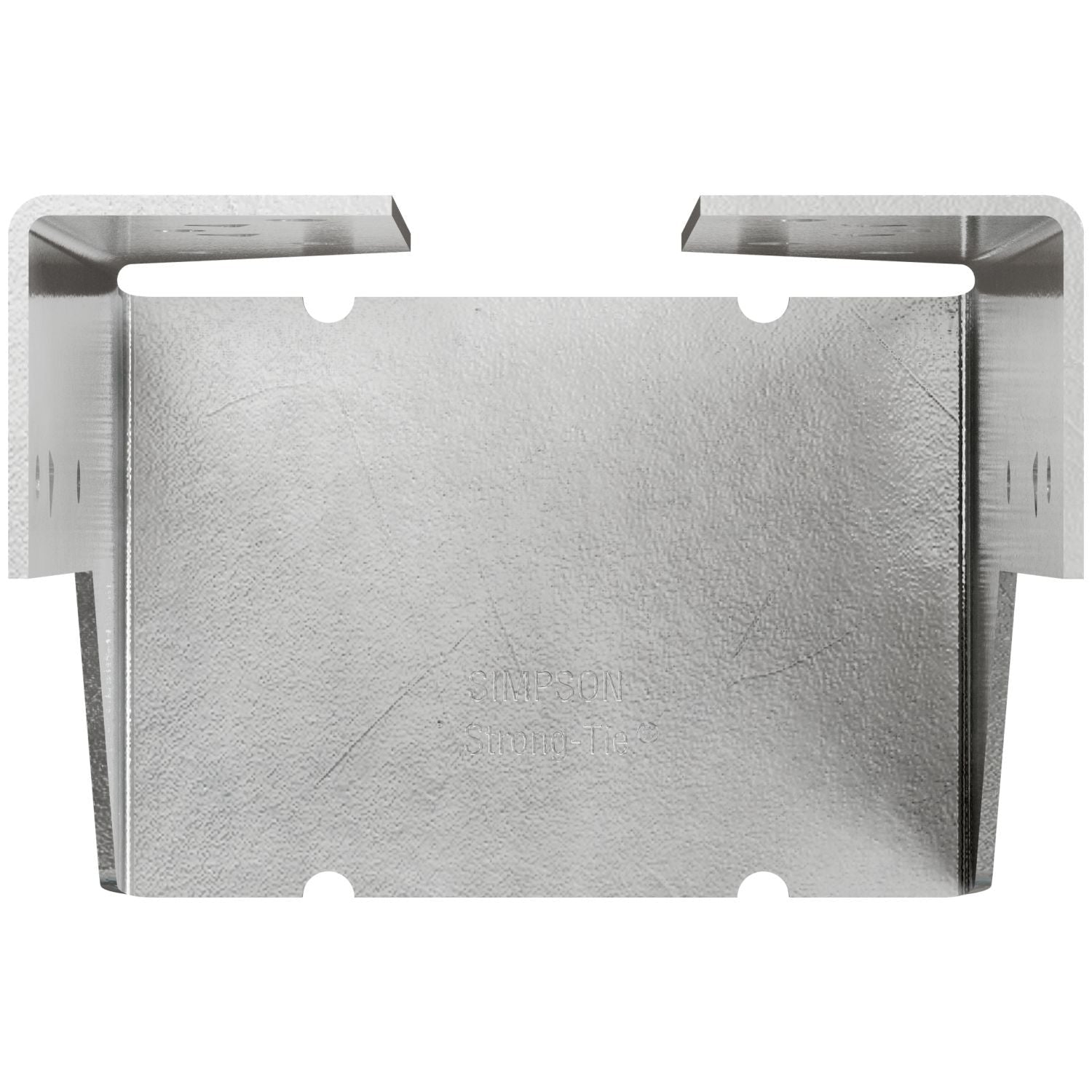Simpson Strong-Tie HUC46SS HUC Stainless-Steel Face-Mount Concealed-Flange Joist Hanger for 4x6