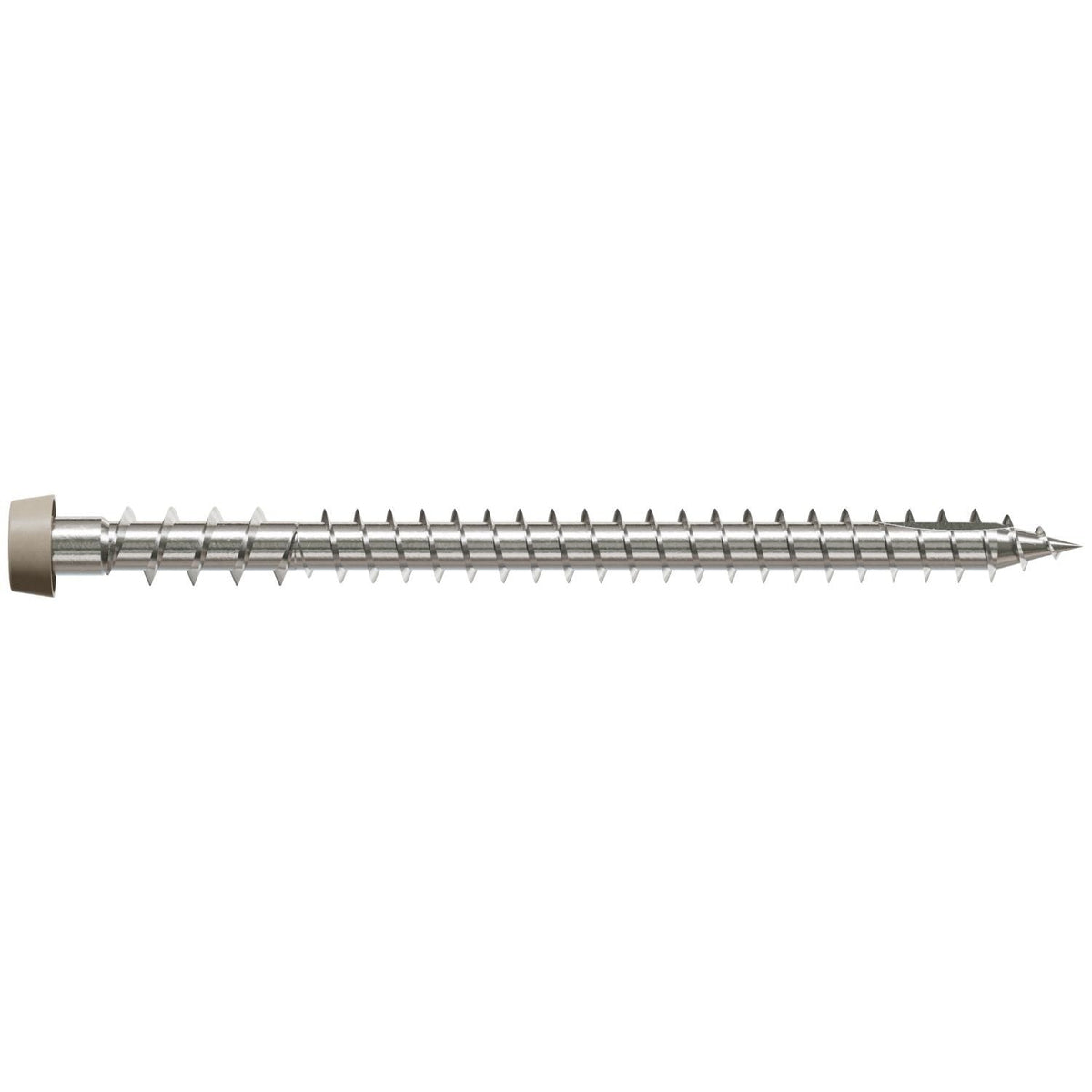 Simpson Strong-Tie DCU234MB316GR05 Deck-Drive DCU COMPOSITE Screw, #10 x 2-3/4-in. T20, Type 316, Gray 05, 1750-Pack