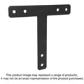 Simpson Strong-Tie 1616HTPC HTPC 16-in. x 16-in. 7-Gauge Black Powder-Coated Ornamental T Strap