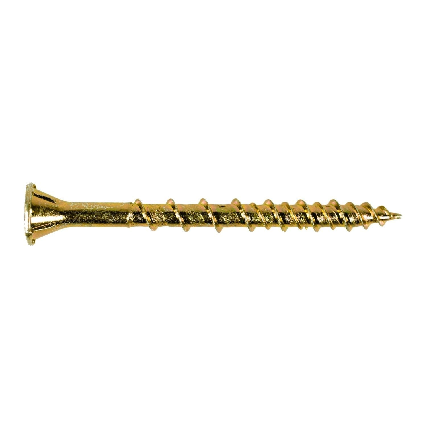 Simpson Strong-Tie Strong-Drive WSV SUBFLOOR Screw, Collated), #9 x 2-in. T25, Yellow Zinc, 2000-Pack (WSV2S)