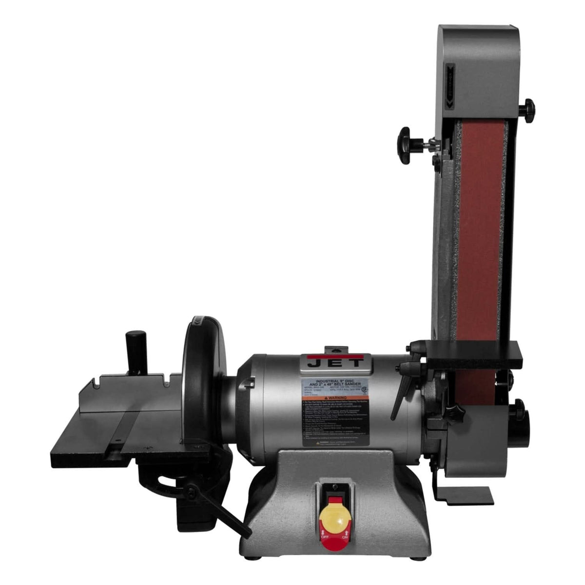 Jet 578842 IBDG-248 Combination Industrial 2" x 48" Belt and 9" Disc Grinder
