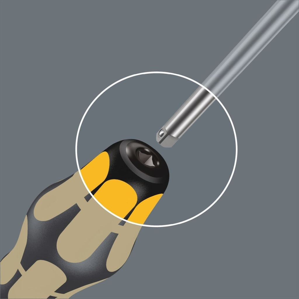 Wera 932 S/6 Screwdriver Set Kraftform Wera: Chiseldriver And Rack, 6-Pieces
