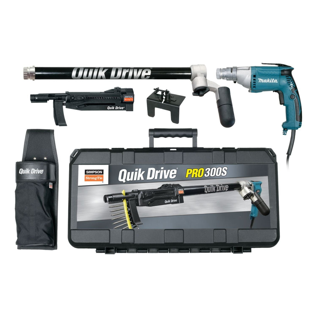 Simpson Strong-Tie PRO300SM35K Quik Drive PRO300S Decking System w/ Makita 3500 RPM Screwdriver Motor