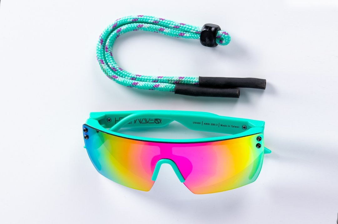 Heat Wave Kids Lazer Face Aqua Splash Sunglasses