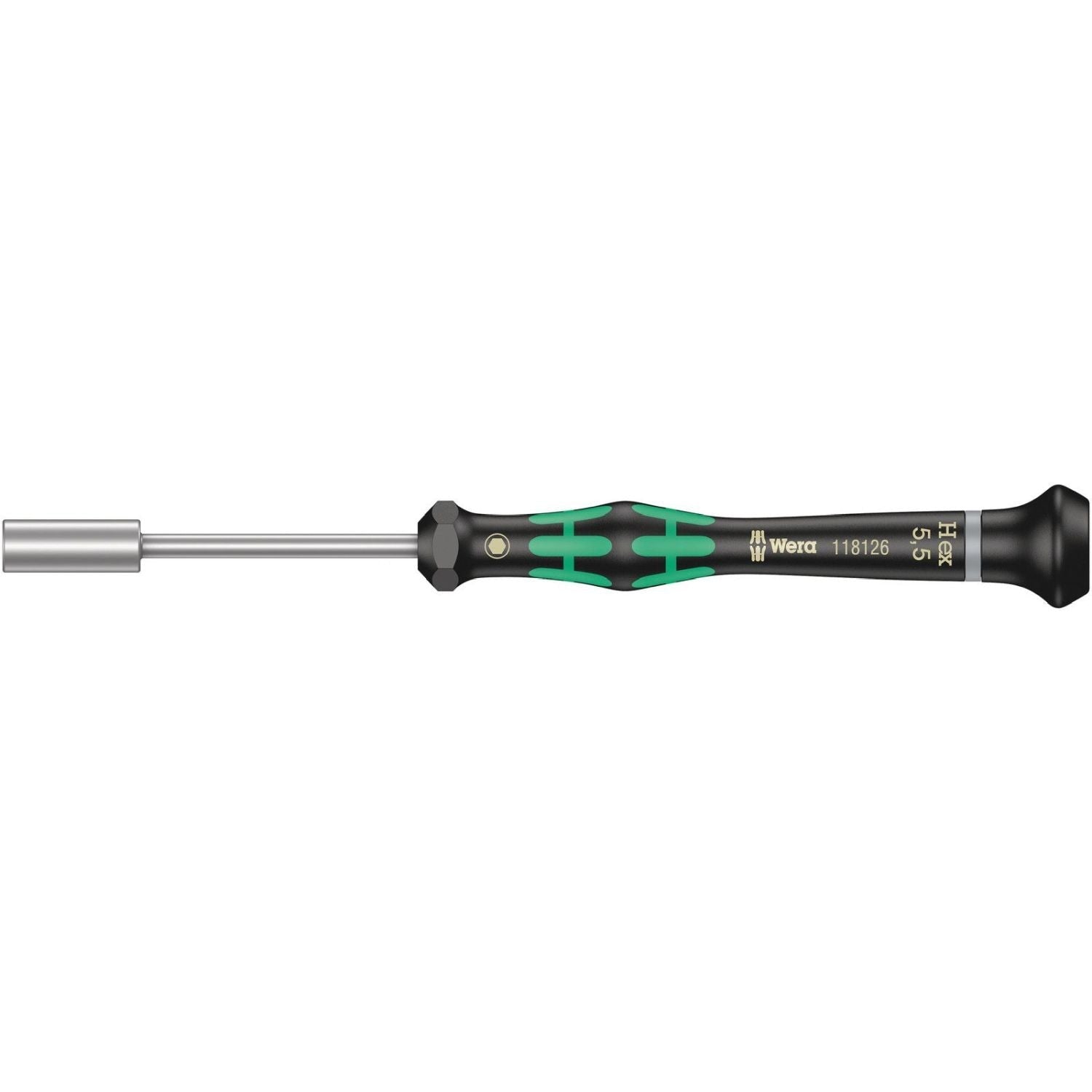 Wera 2069 Nutdriver For Electronic Applications, 2.5x60-mm.