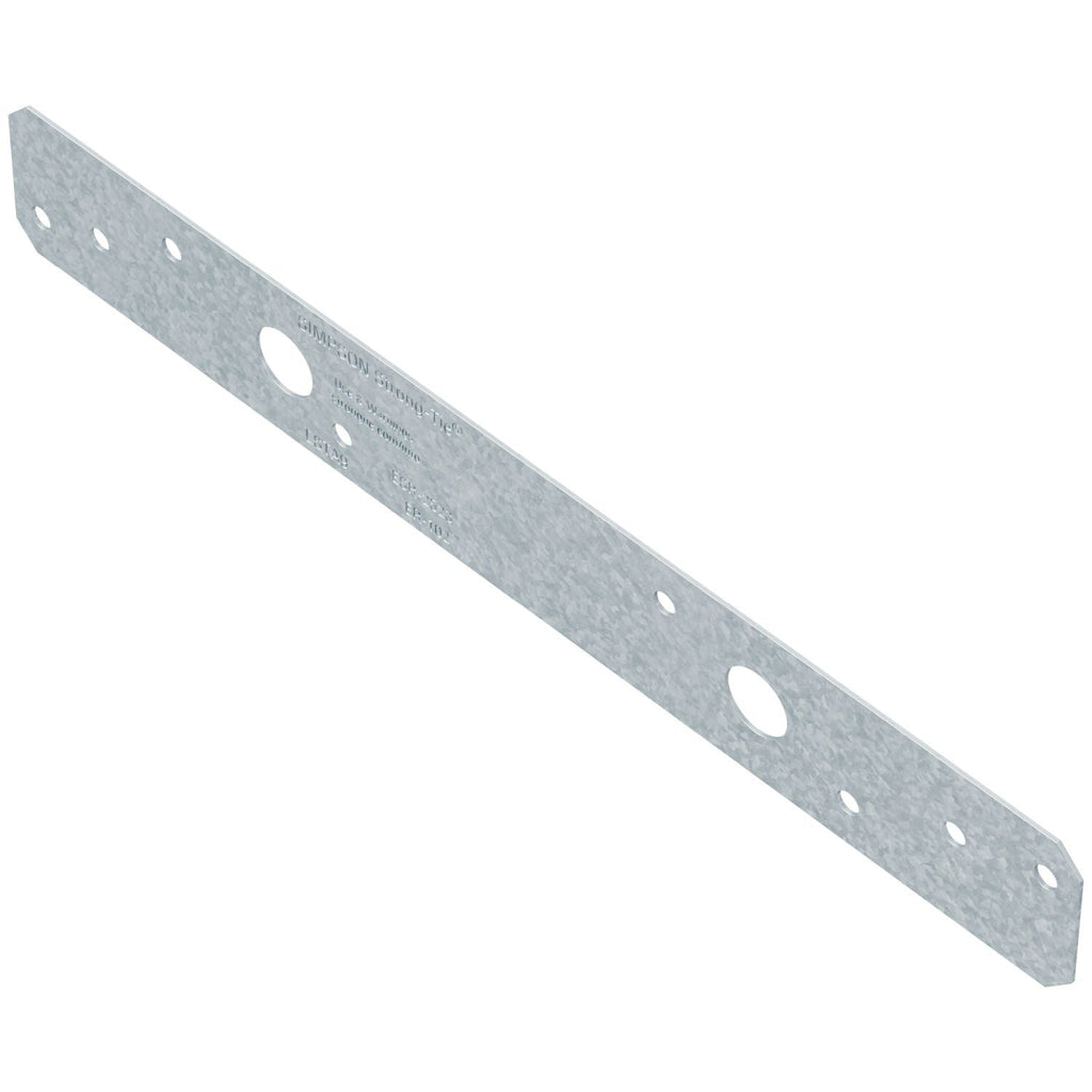 Simpson Strong-Tie LSTA9 LSTA 1-1/4-in. x 9-in. 20-Gauge Galvanized Strap Tie