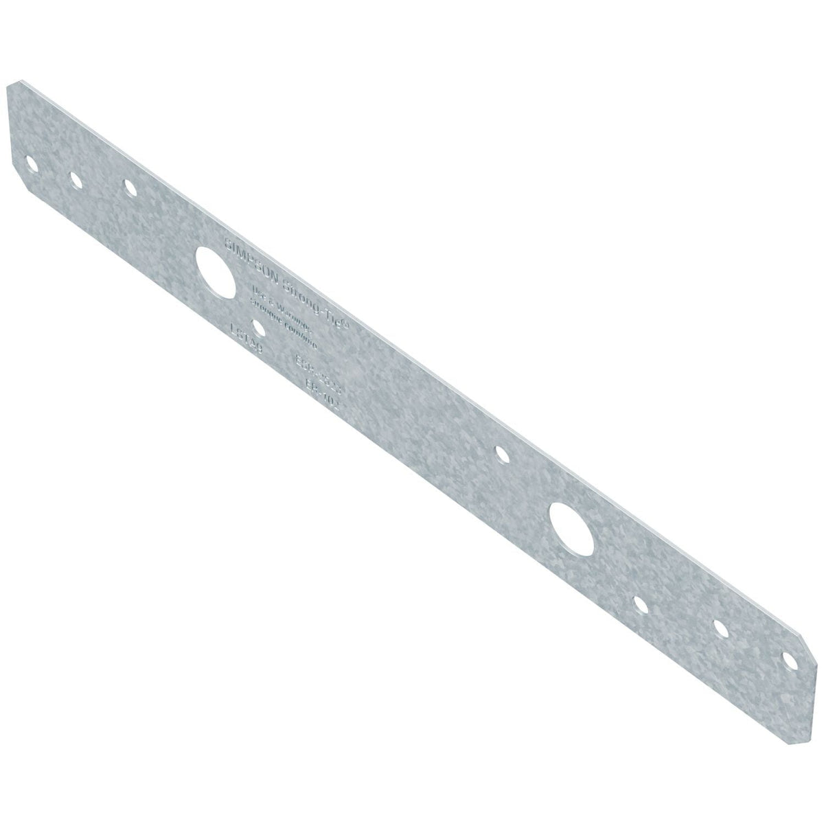 Simpson Strong-Tie LSTA9 LSTA 1-1/4-in. x 9-in. 20-Gauge Galvanized Strap Tie