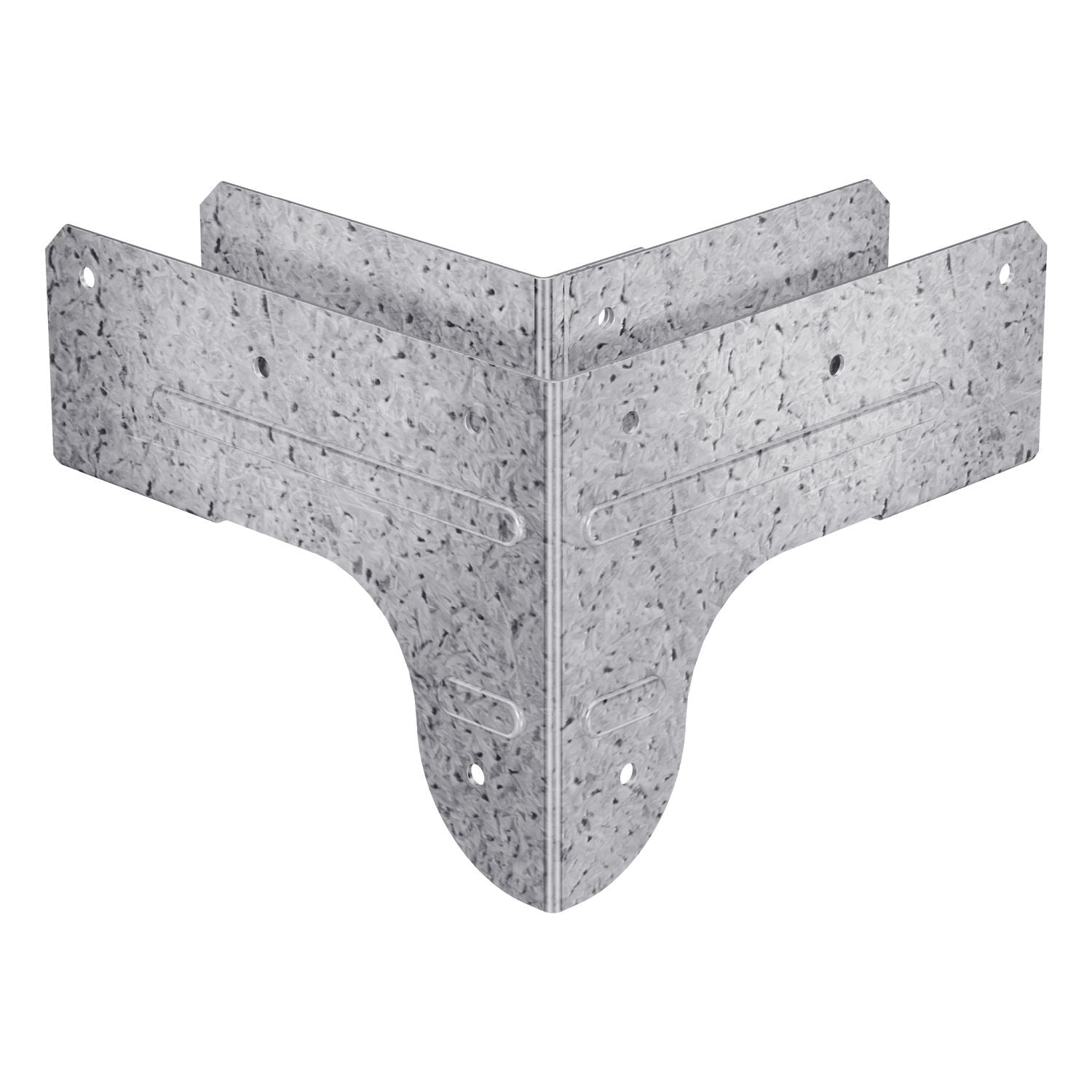 Simpson Strong-Tie RTC2Z RTC 18-Gauge ZMAX Galvanized Rigid Tie Corner Connector for 2x Joist, 2x4 Post