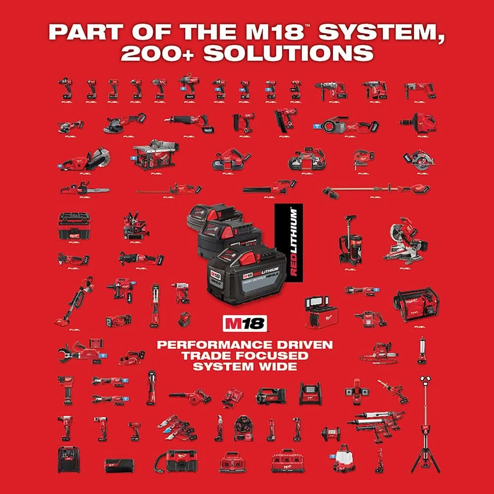 Milwaukee 48-11-1862 M18 REDLITHIUM HIGH OUTPUT XC 6.0Ah Battery 2-Pack