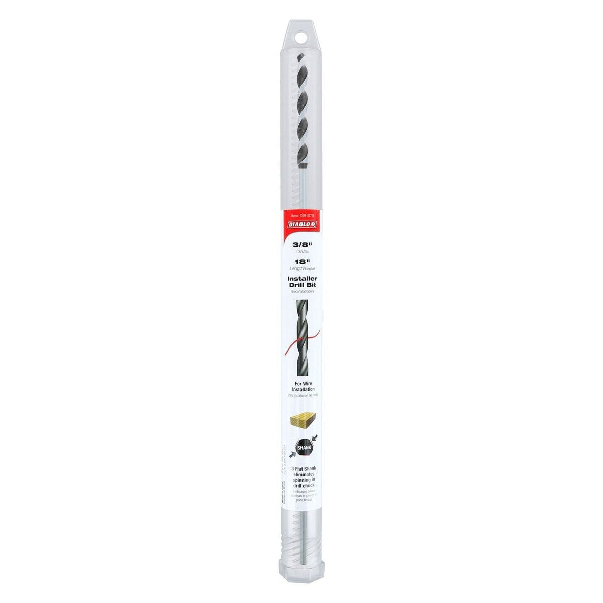 Diablo DIB1070 3/8 Inch x 18 Inch Installer Bit