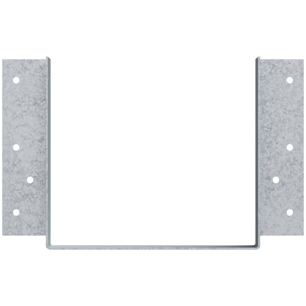 Simpson Strong-Tie U66 U Galvanized Face-Mount Joist Hanger for 6x6