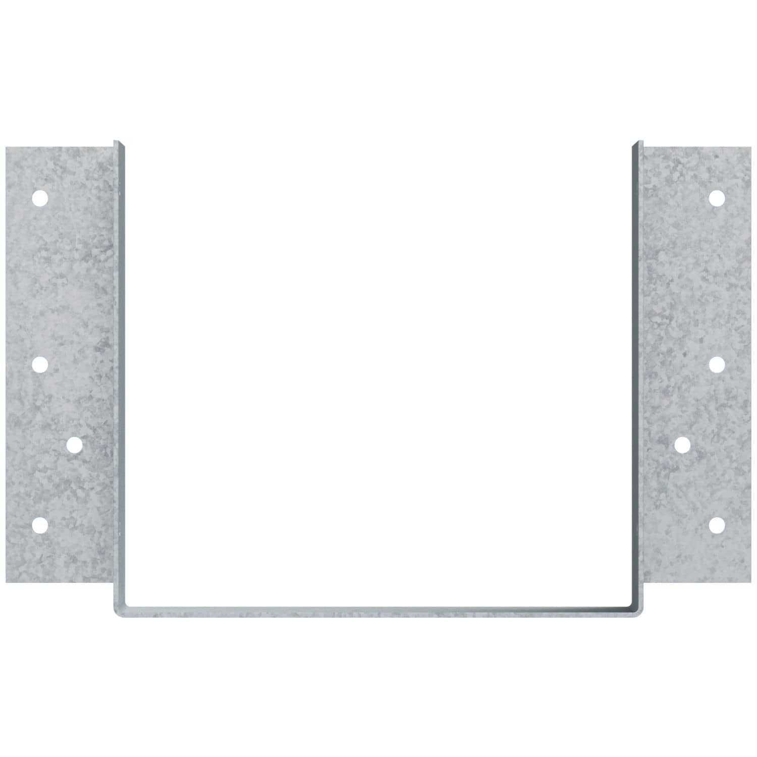 Simpson Strong-Tie U66 U Galvanized Face-Mount Joist Hanger for 6x6