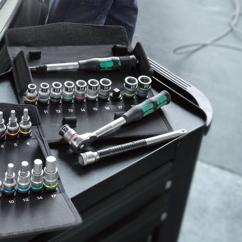 Wera 8006 C Zyklop Hybrid Ratchet With Switch Lever And 1/2-in. Drive, 1/2-in.x281-mm.