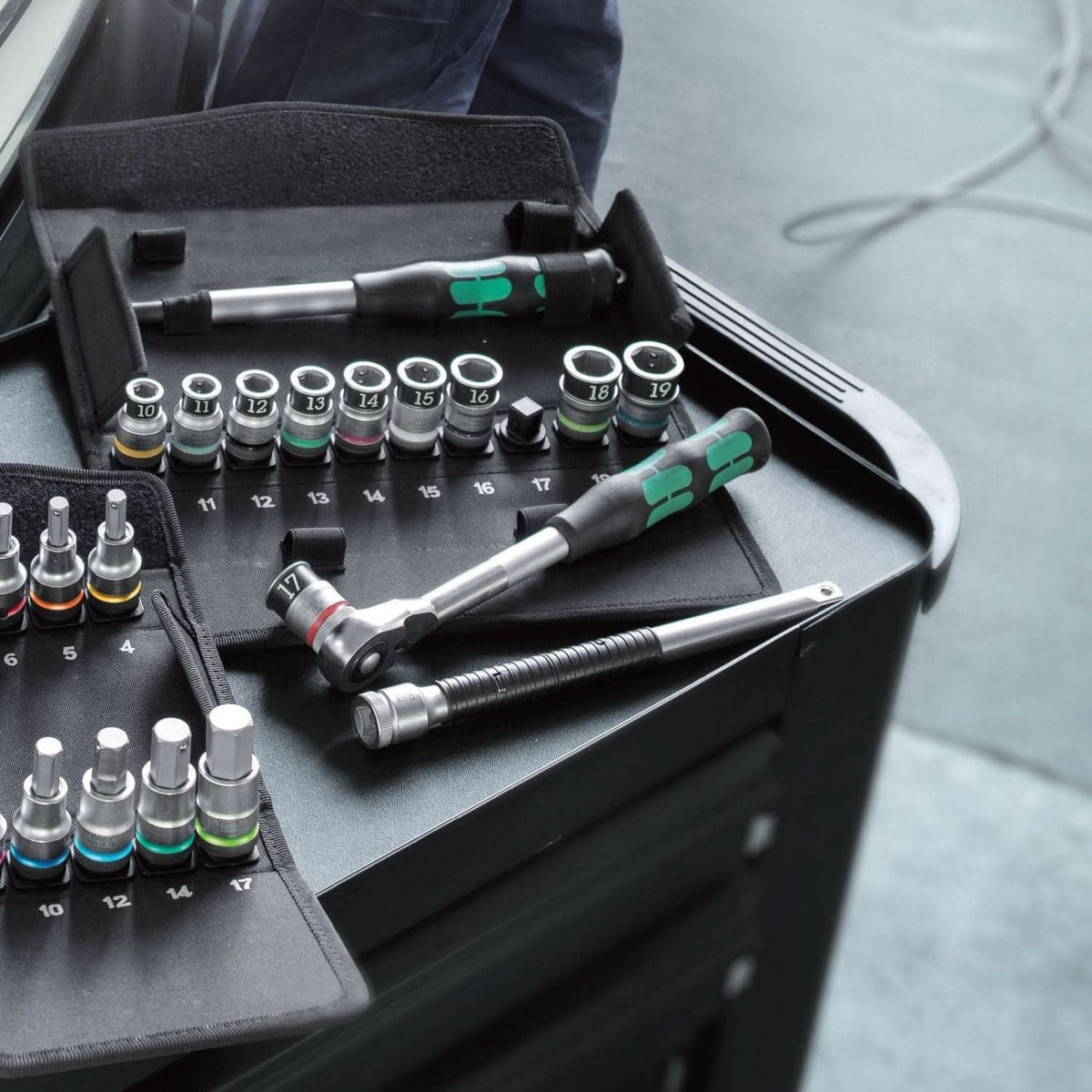 Wera 8006 C Zyklop Hybrid Ratchet With Switch Lever And 1/2-in. Drive, 1/2-in.x281-mm.