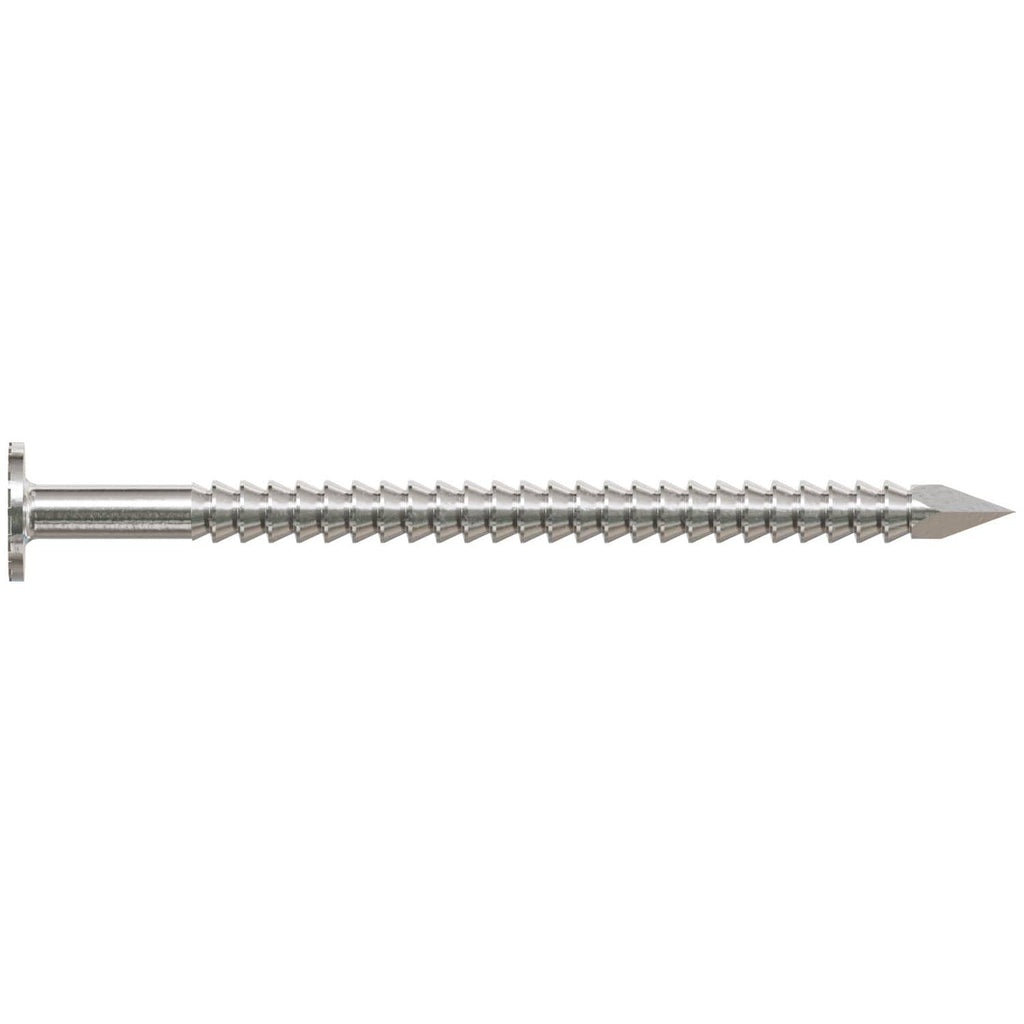 Simpson Strong-Tie T4KR71 Premium Siding Nail, 1-1/2-in. x 7/32-in. Head Dia., Type 316 Stainless Steel, 1-lb.