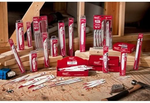 Milwaukee 48-01-6035 6" 5 TPI Sawzall Recip Blades, 50-Pack