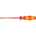 Wera 160 Is VDE Insulated Screwdriver With Reduced Blade Diameter For Slotted Screws, 0.6x3.5x100-mm.