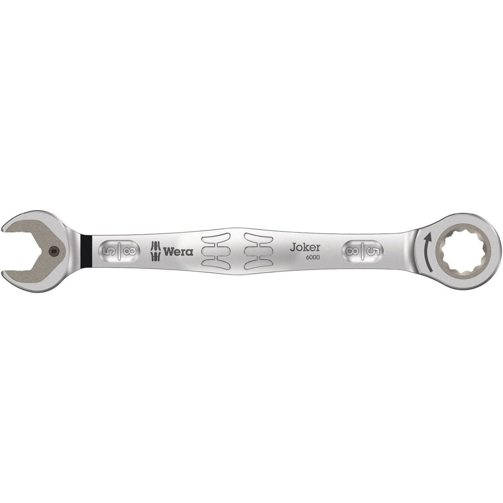 Wera 6000 Joker Ratcheting Combination Wrenches, Imperial, 5/8-in.x212-mm.