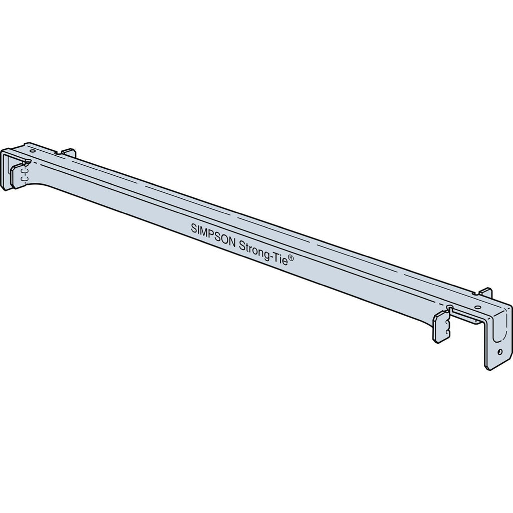 Simpson Strong-Tie 25-1/2-in. Galvanized Truss Spacer-Restraint (TSBR2-24)